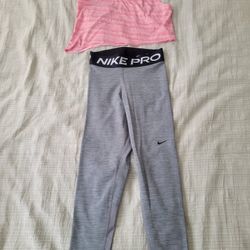 Set Of 3 Danskin Top S And Nike Pro Leggings Size XS, 90 Degree Leggings XS