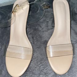 Clear Heels Size 6.5