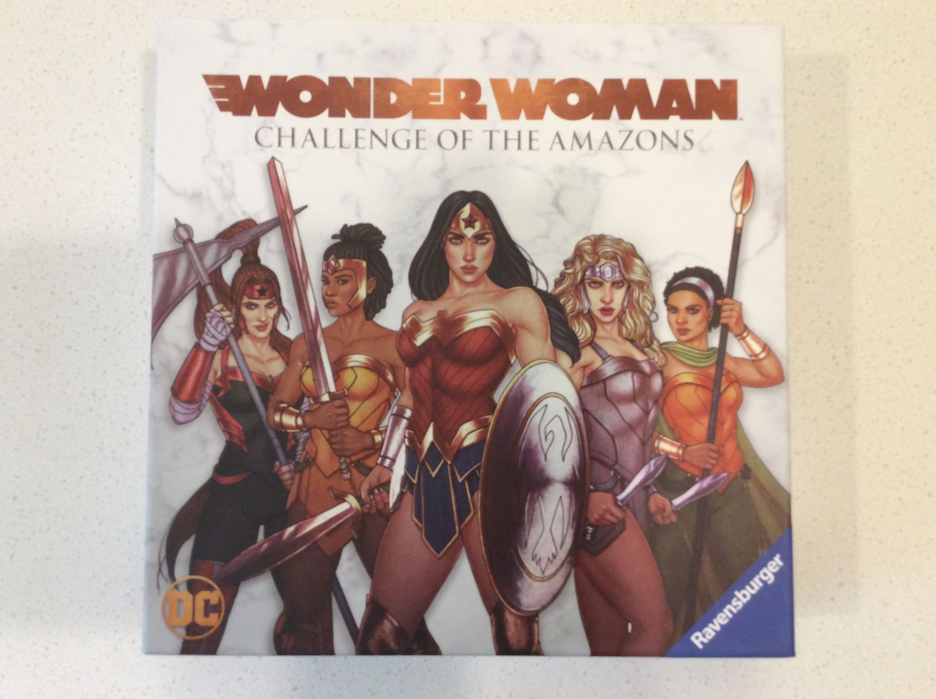 DC Comics Wonder Woman: Challenge Of The Amazon Strategy Board Game
