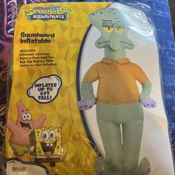 Inflatable squid Ward  Costume 