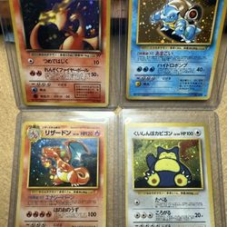 Japanese 1(contact info removed) Pokemon Pocket monsters Trading Cards