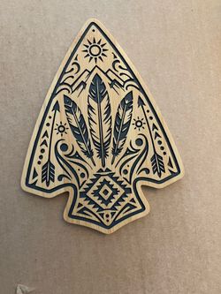 Indian Arrow Head Carving