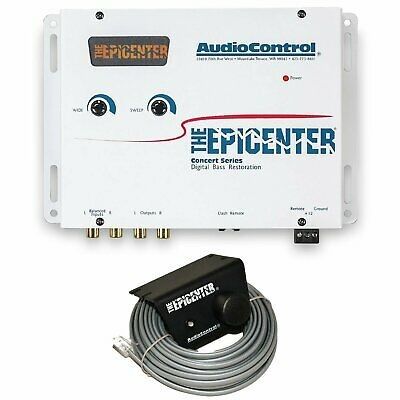 AUDIO CONTROL EPICENTER CAR AUDIO BASS ENHANCER AND REMOTE AUDIOCONTROL NEW
