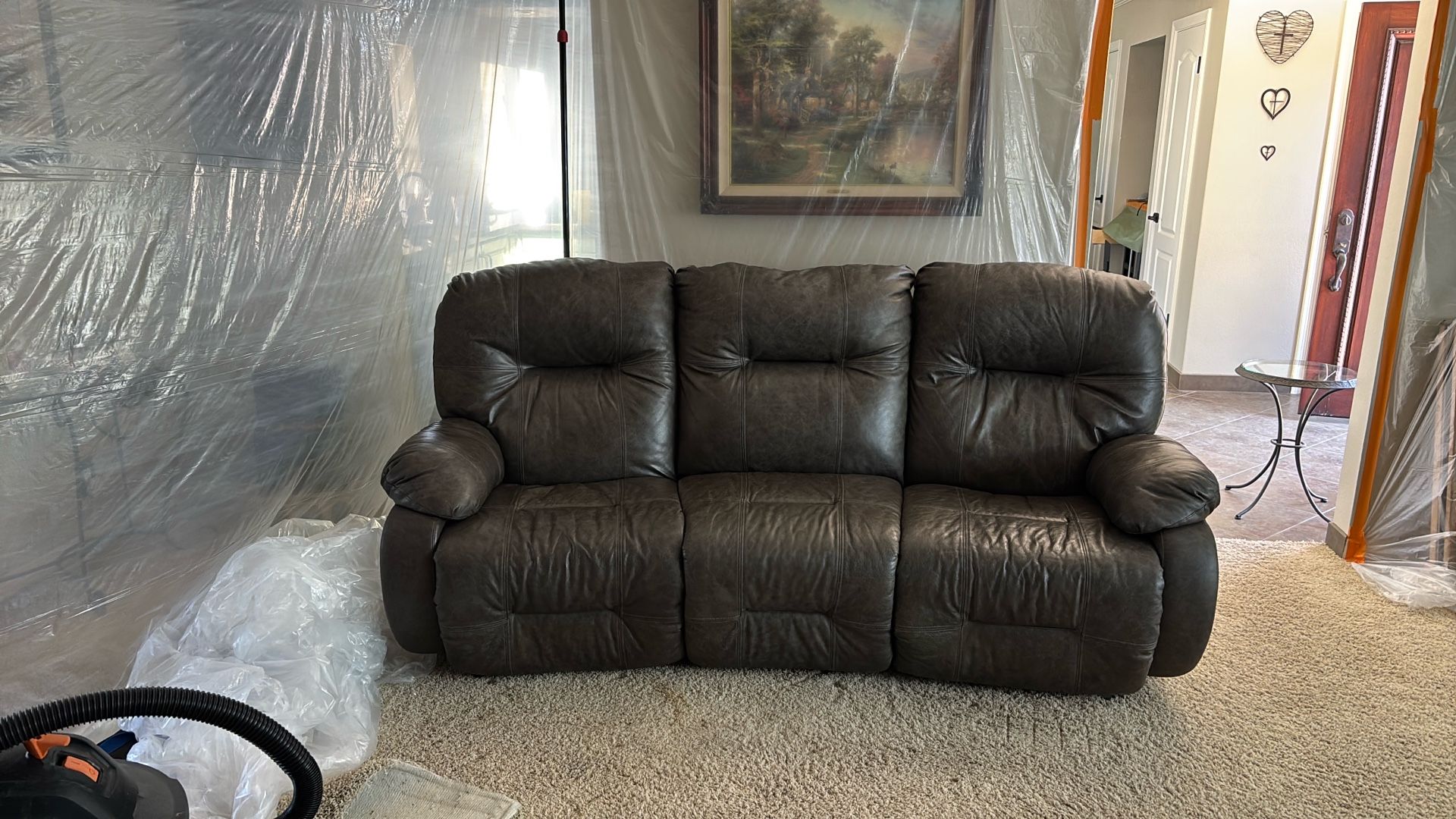 Reclining Couch Space Saver