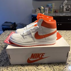 Size 9 Nike Jordan Air Ship PE SP Team Orange SKU DX4976-181 Brand New 