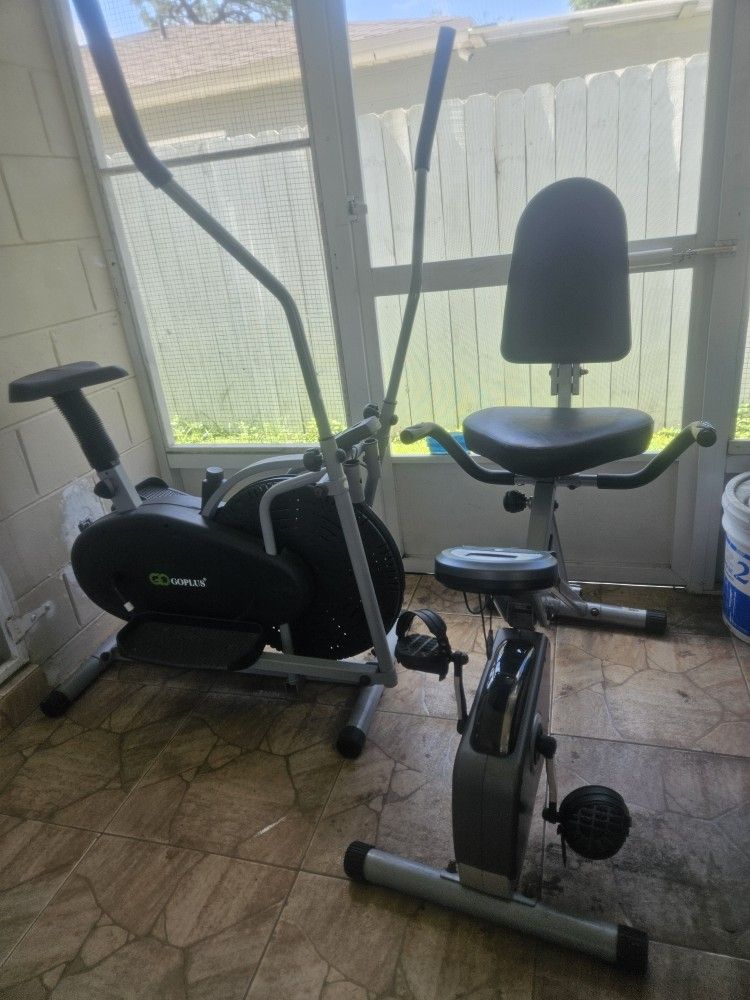 Two Fitness Bikes