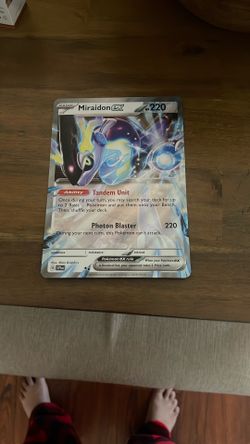 Miraidon EX Pokémon Card – $5 Only! – Real Deal!