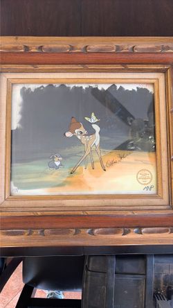 Disney Bambi serigraph