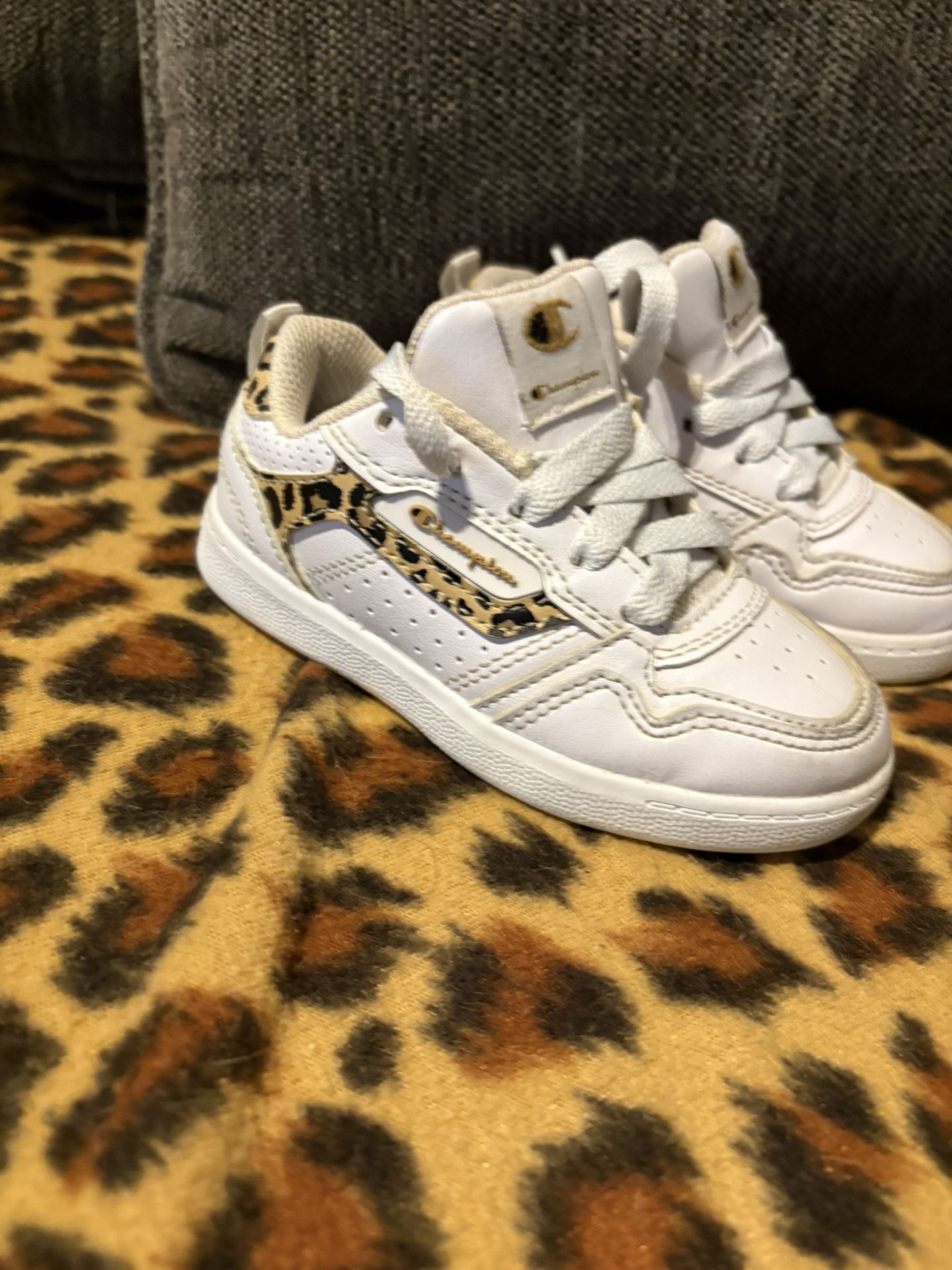 Champions Cheetah Print Toddler Shoes