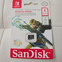 Sandisk 1TB MicroSDXC Card For Nintendo Swtich