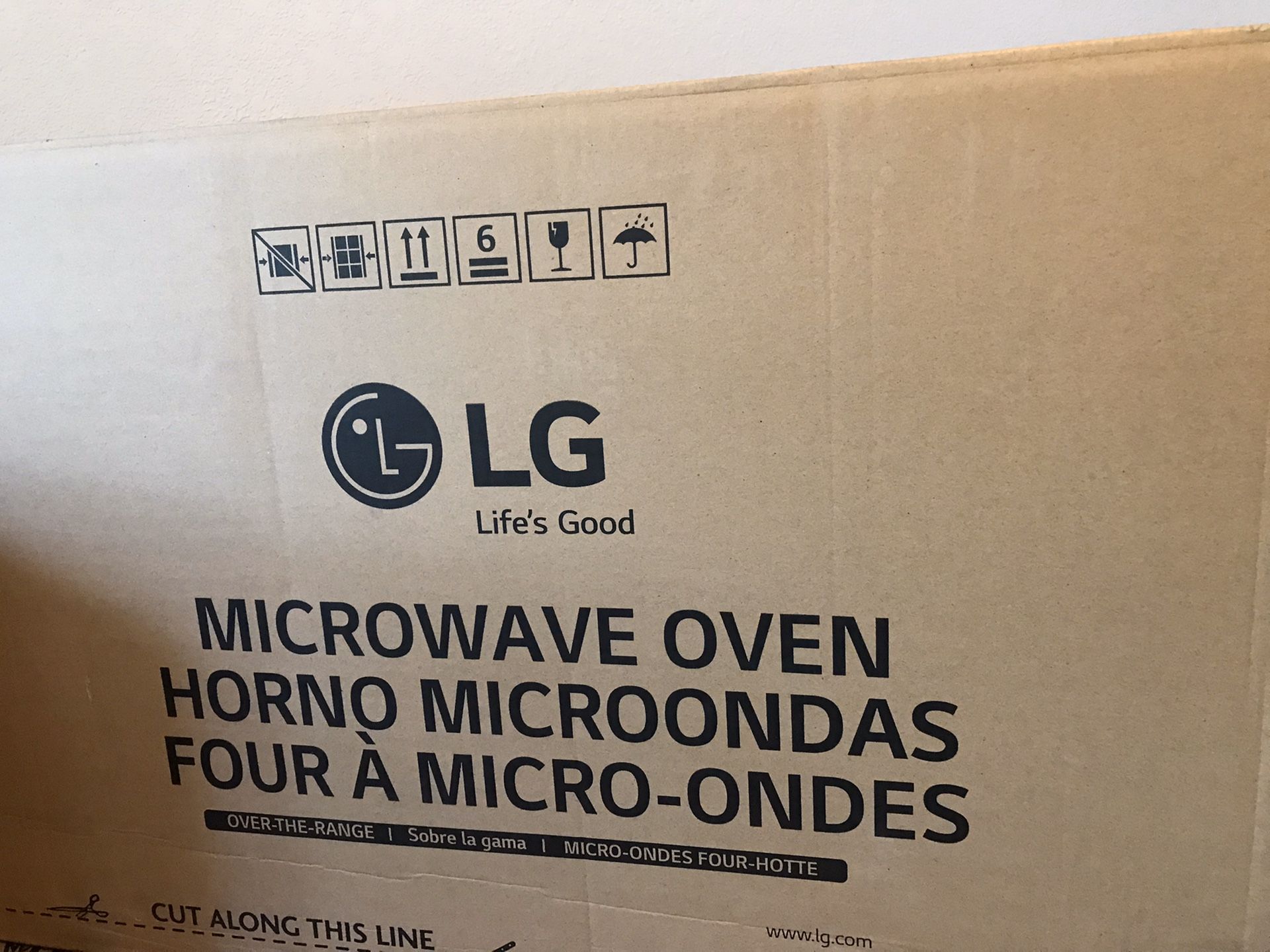Stainless Steel LG Microwave