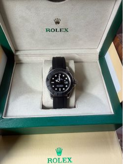Men’s Wristwatch Black Stainless Steel With Box