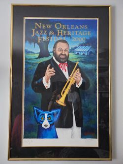 2000 Jazz Fest poster