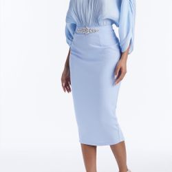 Chelsea Women’s Long Sleeve Midi Dress