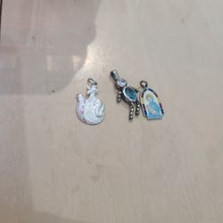 Vintage Sterling Silver Pendent Price For All Three 