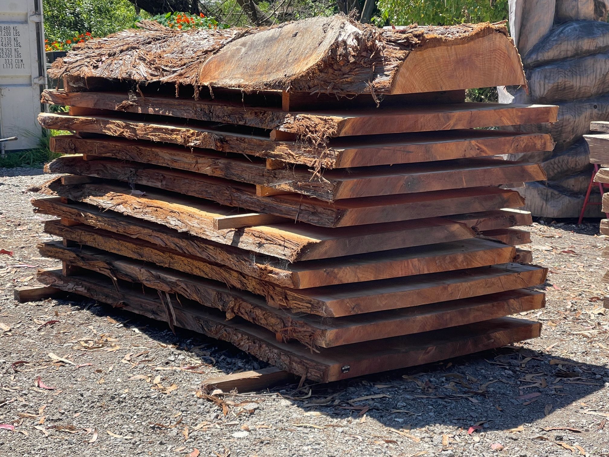Redwood live Edge Tables