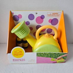 Sun Squad Watering Can Bubble Maker NEW