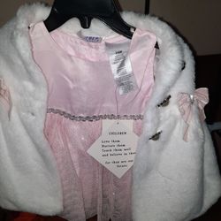 Baby Dress 6 Months 2 Pcs