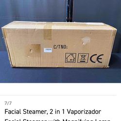 Facial Steamer With Magnifier . 