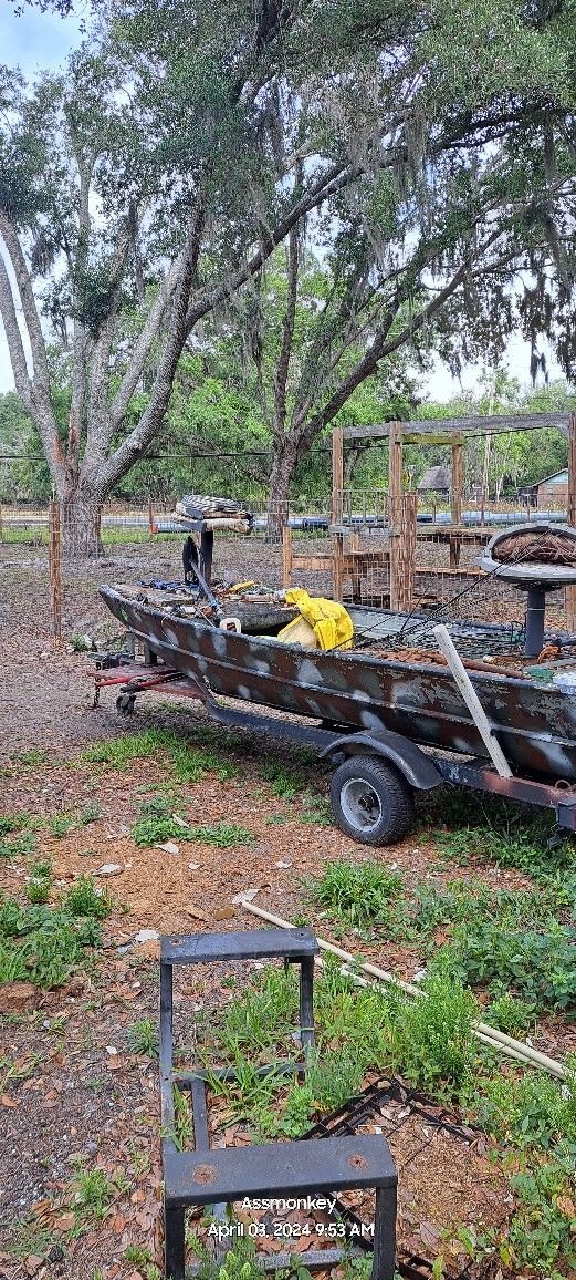 12' 6" Lowe Jon Boat