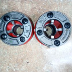 Ridgid Pipe Threader All Metals 3/4" & 1/2"  Two Jam Free Milwaukee Step Bits  All For $30 iBrand New Never Used 