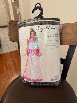 Leg Avenue Classic Pink Princess Peach Women’s Costume - Medium (M) (Free Wig Included!)