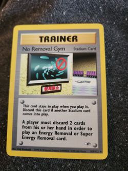 No Removal Gym 103/132 Gym Heroes Rare Trainer Pokemon Card Non-Holo Near Mint!!