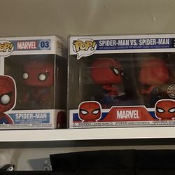 Spider-Man #03 & Spider-Man 2 Pack Funko Pops!