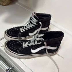 Black Vans  Size 9