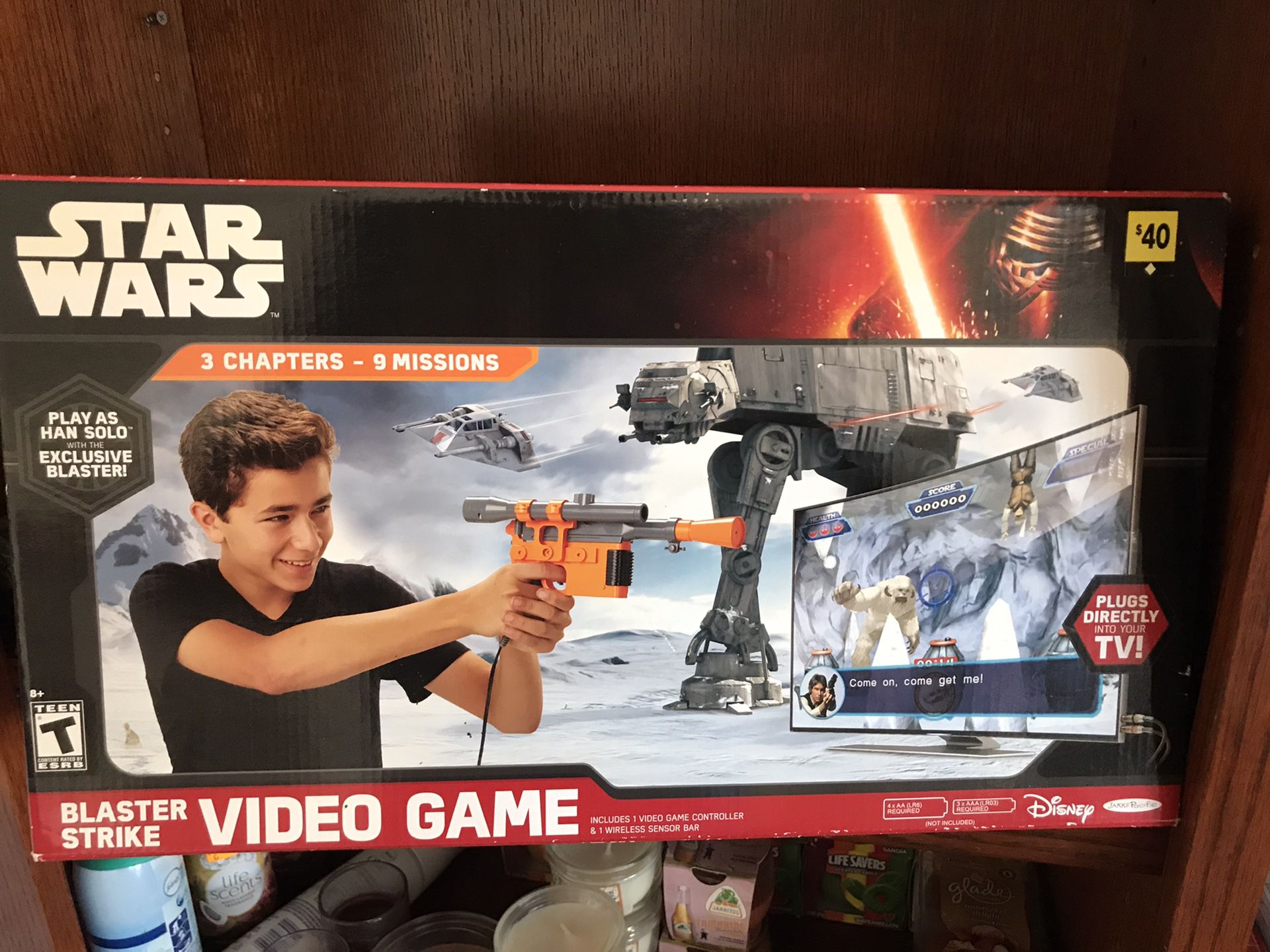 Star Wars toys and puzzles,video game