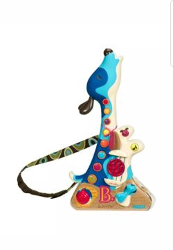B.Toys Woofer Guitar - Teaches Musical Discovery, Rhythm, and Creativity
