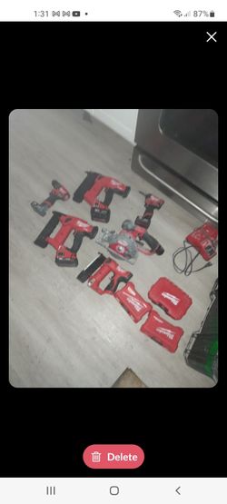 Milwaukee M18 Cordless Power Tool Set