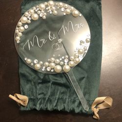 Mr And Mrs Cake Topper 