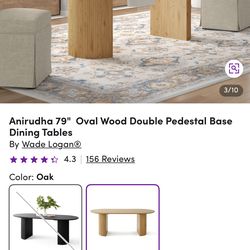 Selling dining set wooden table + 4 chairs