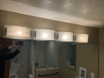 Quorum International 4 Light Bathroom Fixture