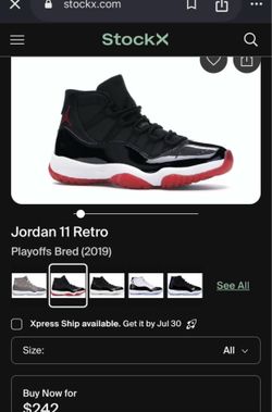 Men’s Jordan Bred 11