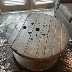 Restored Wire  Wheel Table Set. 