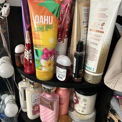 Vanity With Lotions & Perfumes 