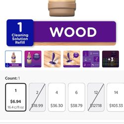 Swiffer Wet  Jet Pads And Wood Cleaning Solution