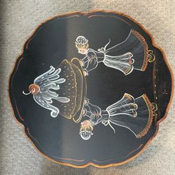 Stool - Decorative, Hand Painted, Excellent Condition 