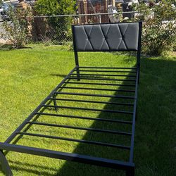 2- LIKE NEW twin beds with mattress