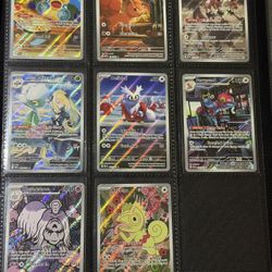 Pokemon cards specifically (Illustration Rares)