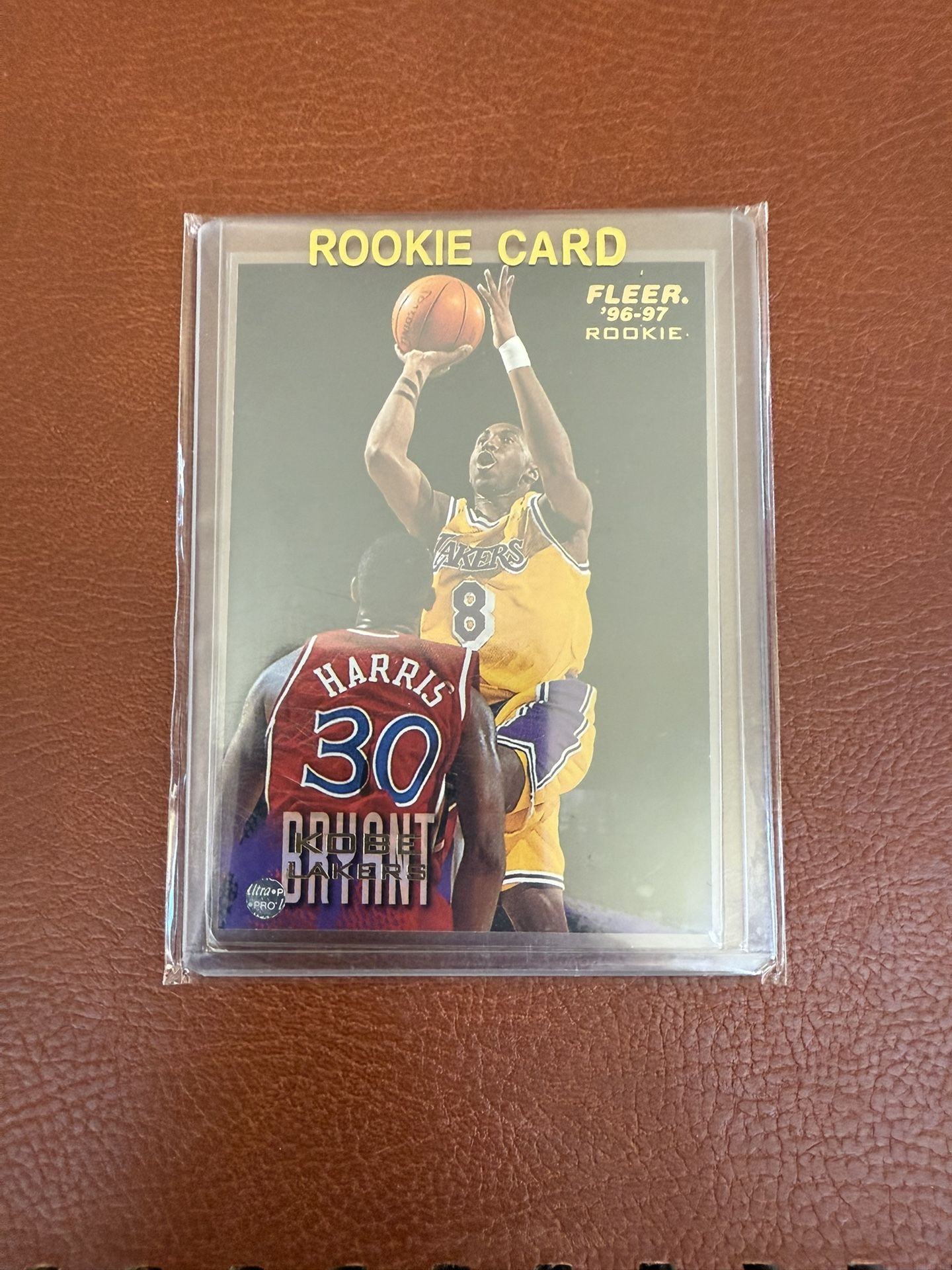 1996-97 Fleer Basketball #233 Kobe Bryant Rookie Card