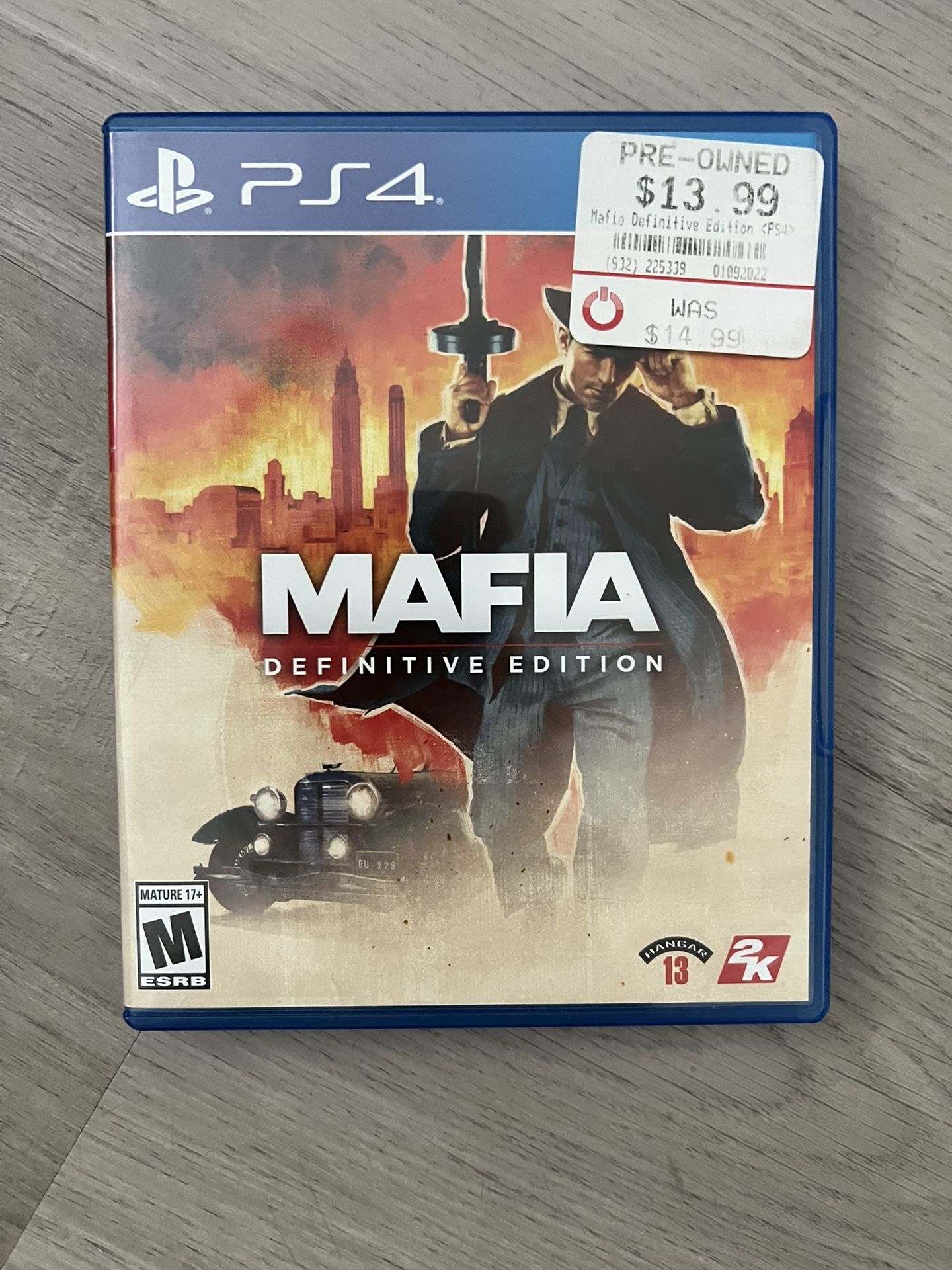 Mafia Definitive Edition PS4