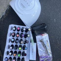 JODSONE 48W UV LED Nail Lamp & Gel Polish Kit