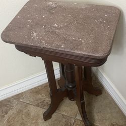 Marble Plant Table