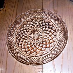 Spectacular Anchor Hocking Vintage Serving Platter