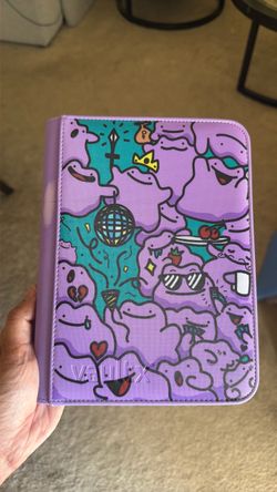 4 Pocket Purple binder featuring Ditto (Read Description)