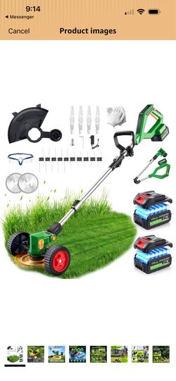 Cordless grass cutter