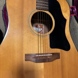 Gibson J-40 With Case Circa 1974-75